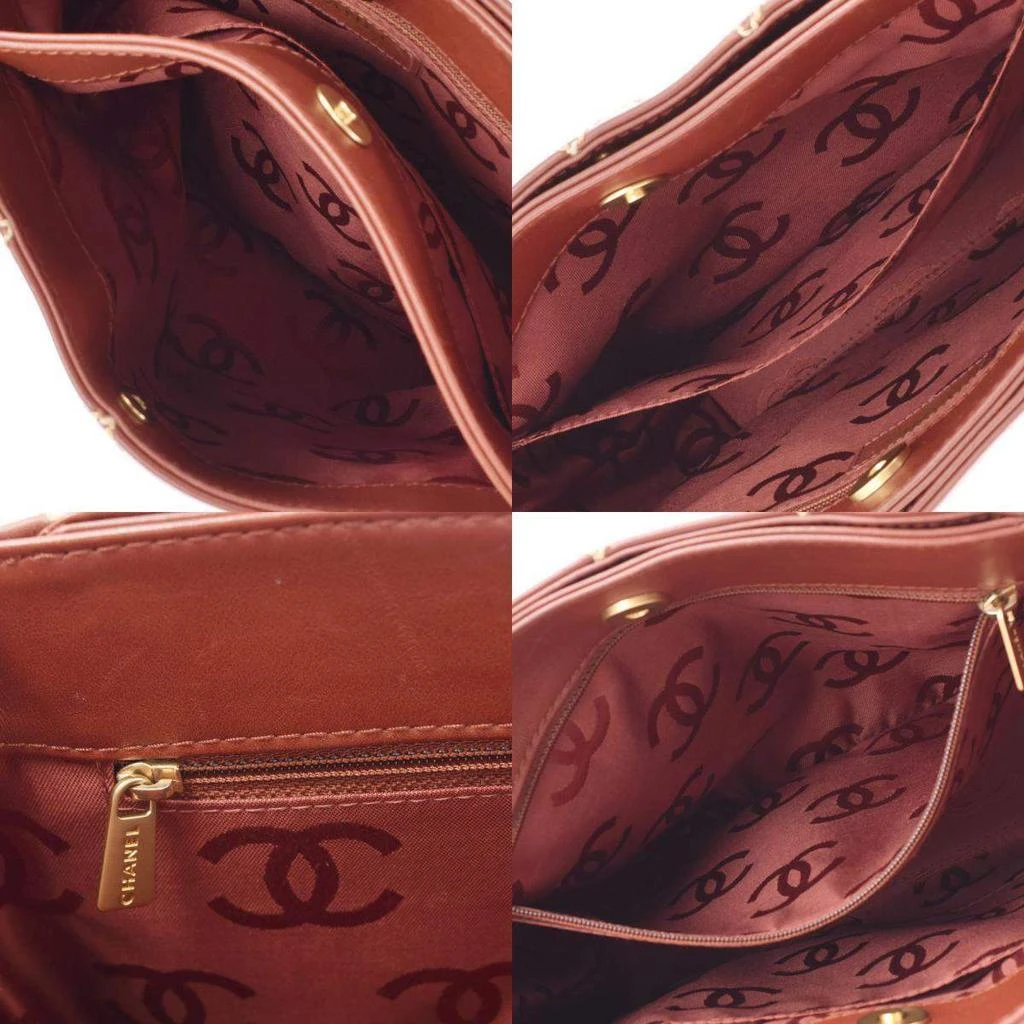 Chanel Brown Leather Wild Stitch Tote Bag 商品