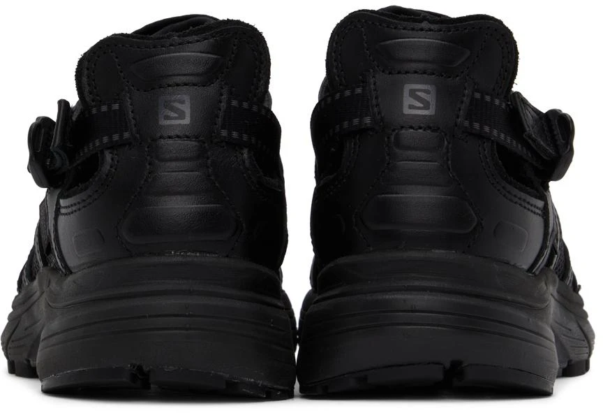 商品Salomon|Black Leather Techsonic Advanced Sneakers,价格¥721,第2张图片详细描述