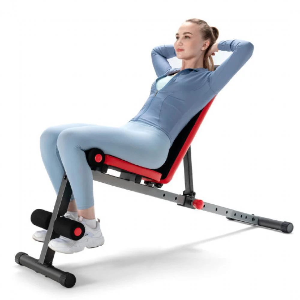 商品Hivvago|Multi-function Weight Bench with Adjustable Backrest,价格¥776,第4张图片详细描述