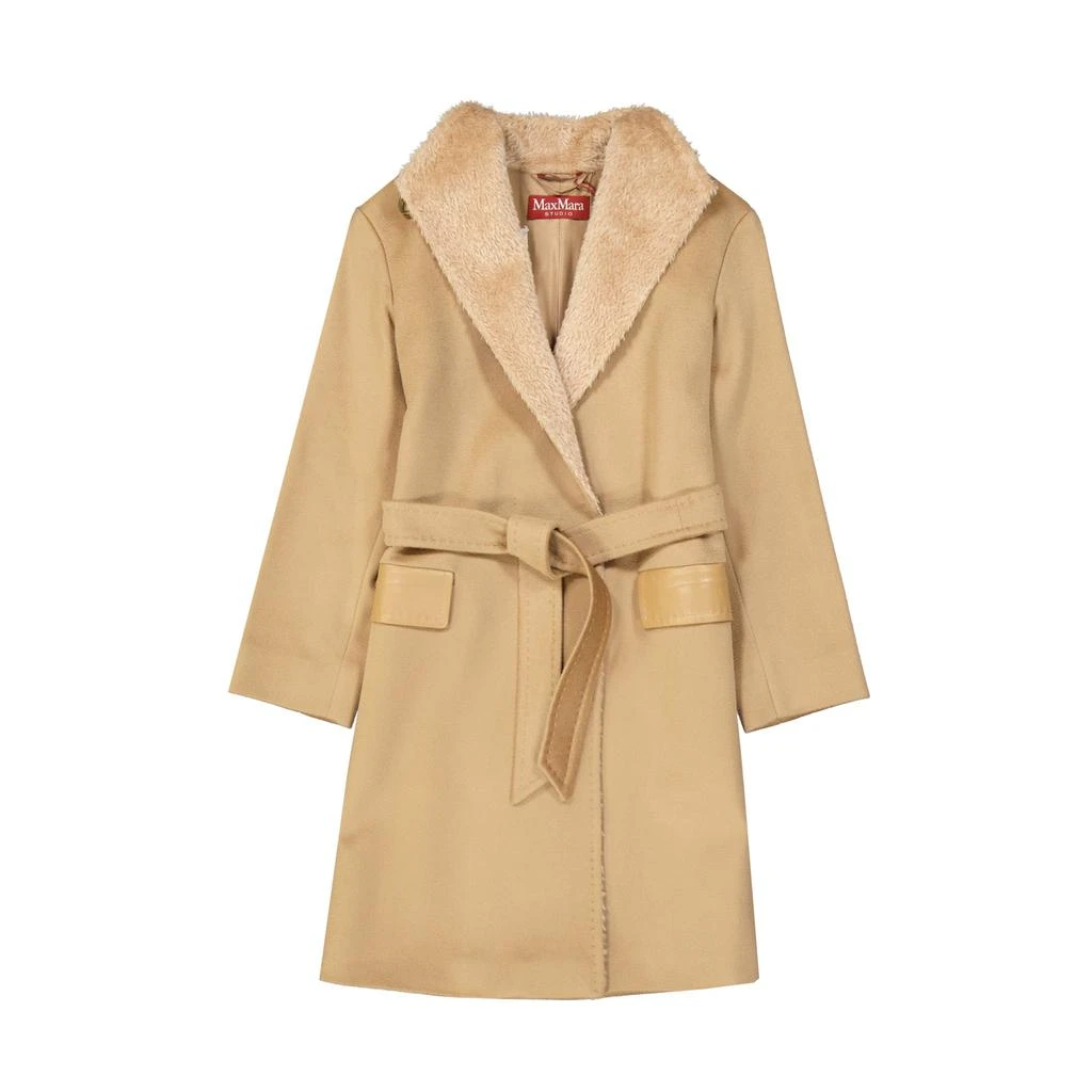 商品Max Mara|女式 薄层羊毛大衣,价格¥3529,第1张图片
