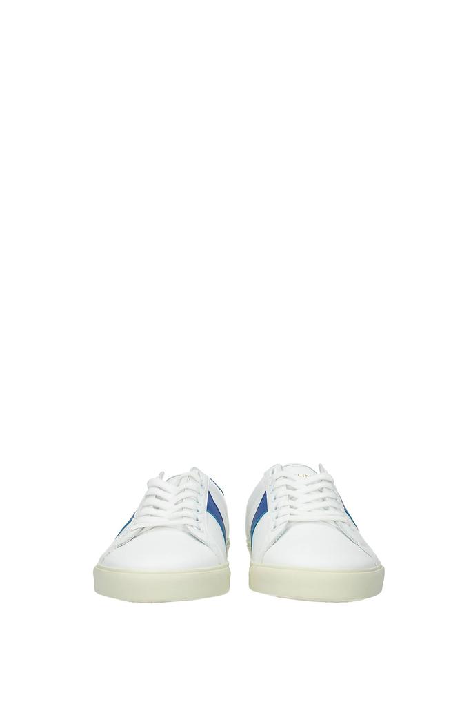 Sneakers Leather White Blue商品第3张图片规格展示