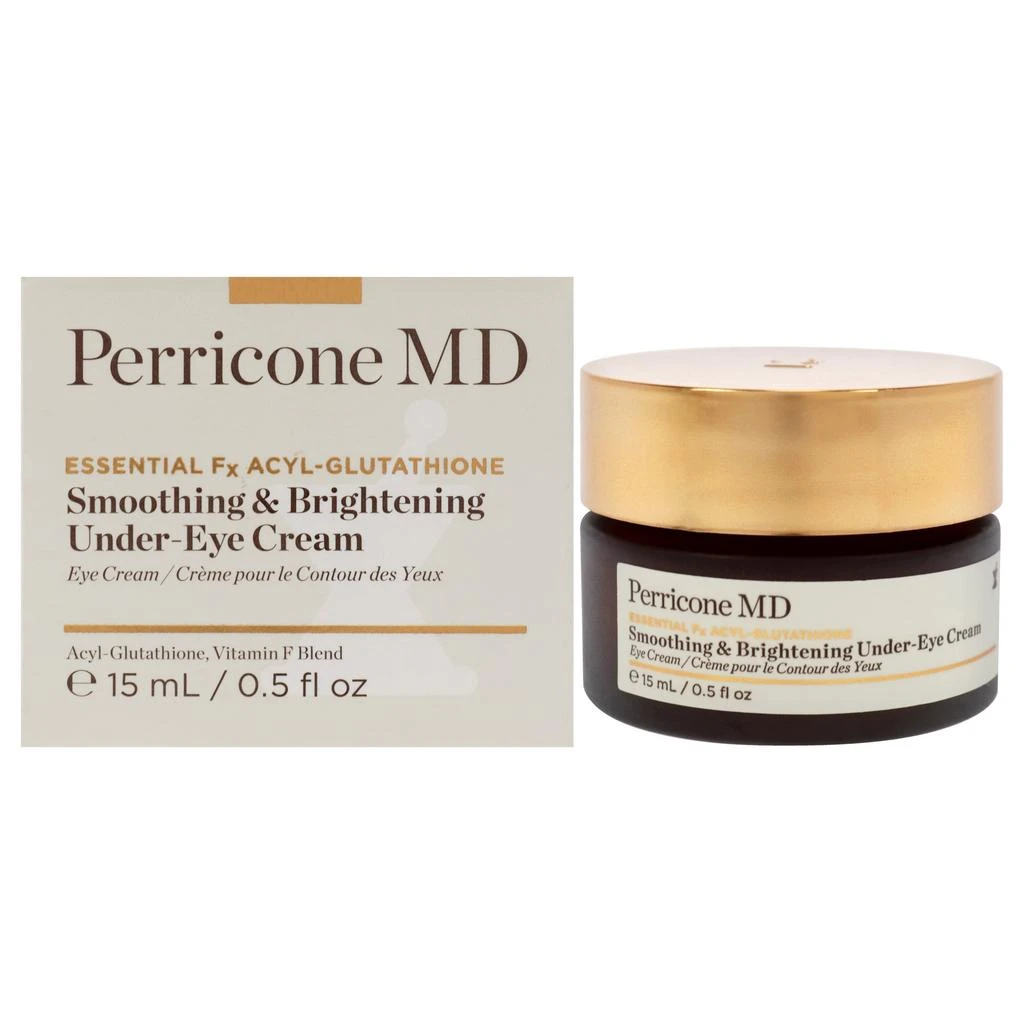 商品Perricone MD|Essential Fx Acyl-Glutathione Smoothing and Brightening Under-Eye Cream by  for Women - 0.5 oz Eye Cream,价格¥597,第1张图片