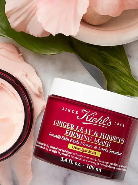 商品Kiehl's|Ginger Leaf & Hibiscus Firming Mask,价格¥421,第3张图片详细描述