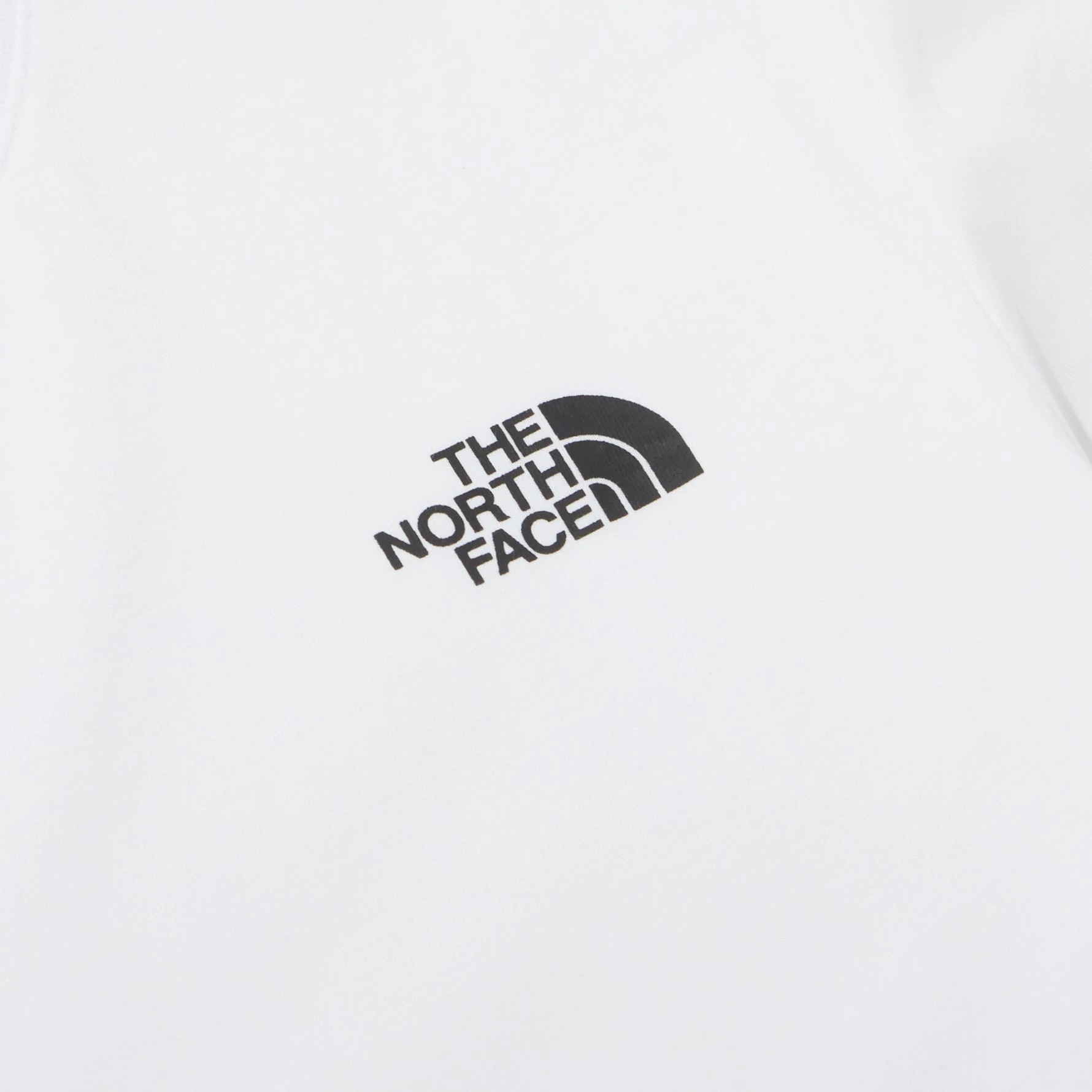 【享贝家】（国内现货-LY） 北面 23夏季新款 纯色logo印花休闲短袖T恤 男女情侣 白色 NT7UP47B-WHT 商品