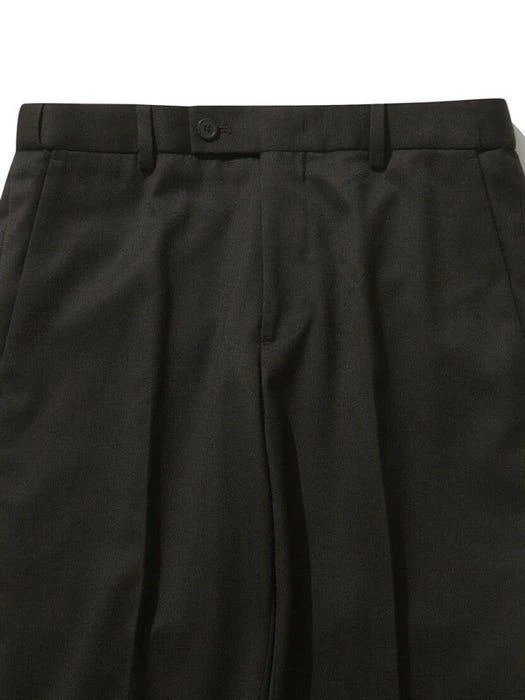 商品CUSTOMELLOW|Two-Tone Suit Pants _ Dark Brown,价格¥1813,第3张图片详细描述