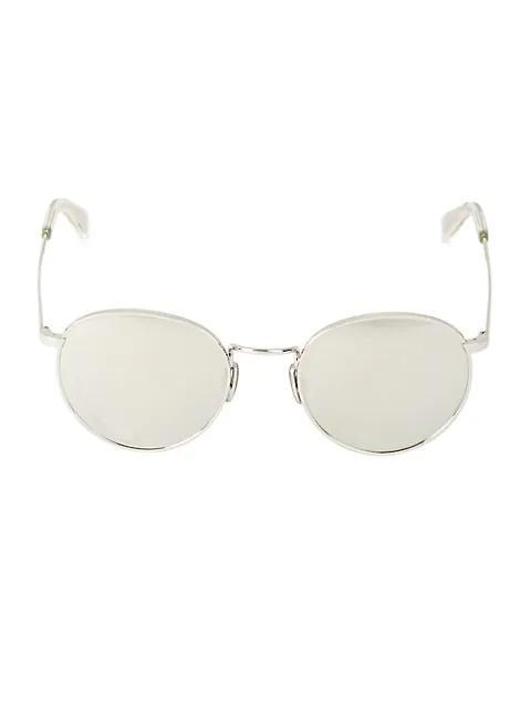 商品Celine|50MM Round Metal Sunglasses,价格¥3078,第1张图片