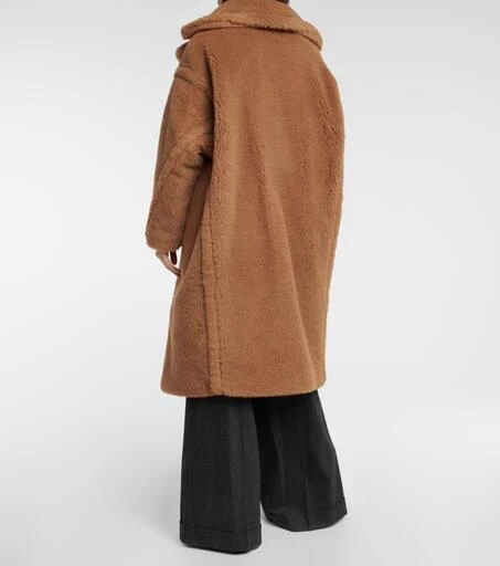 商品Max Mara|Teddy Bear camel hair and silk coat,价格¥27973,第3张图片详细描述