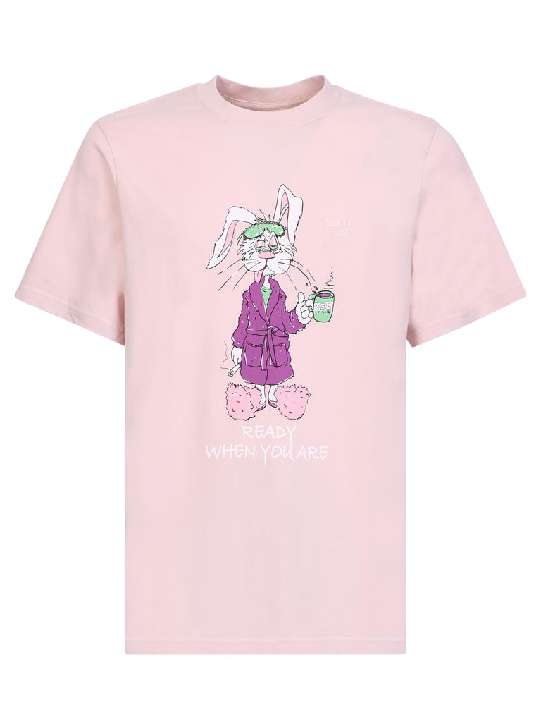 Martine Rose Rabbit Print T-shirt商品第1张图片规格展示