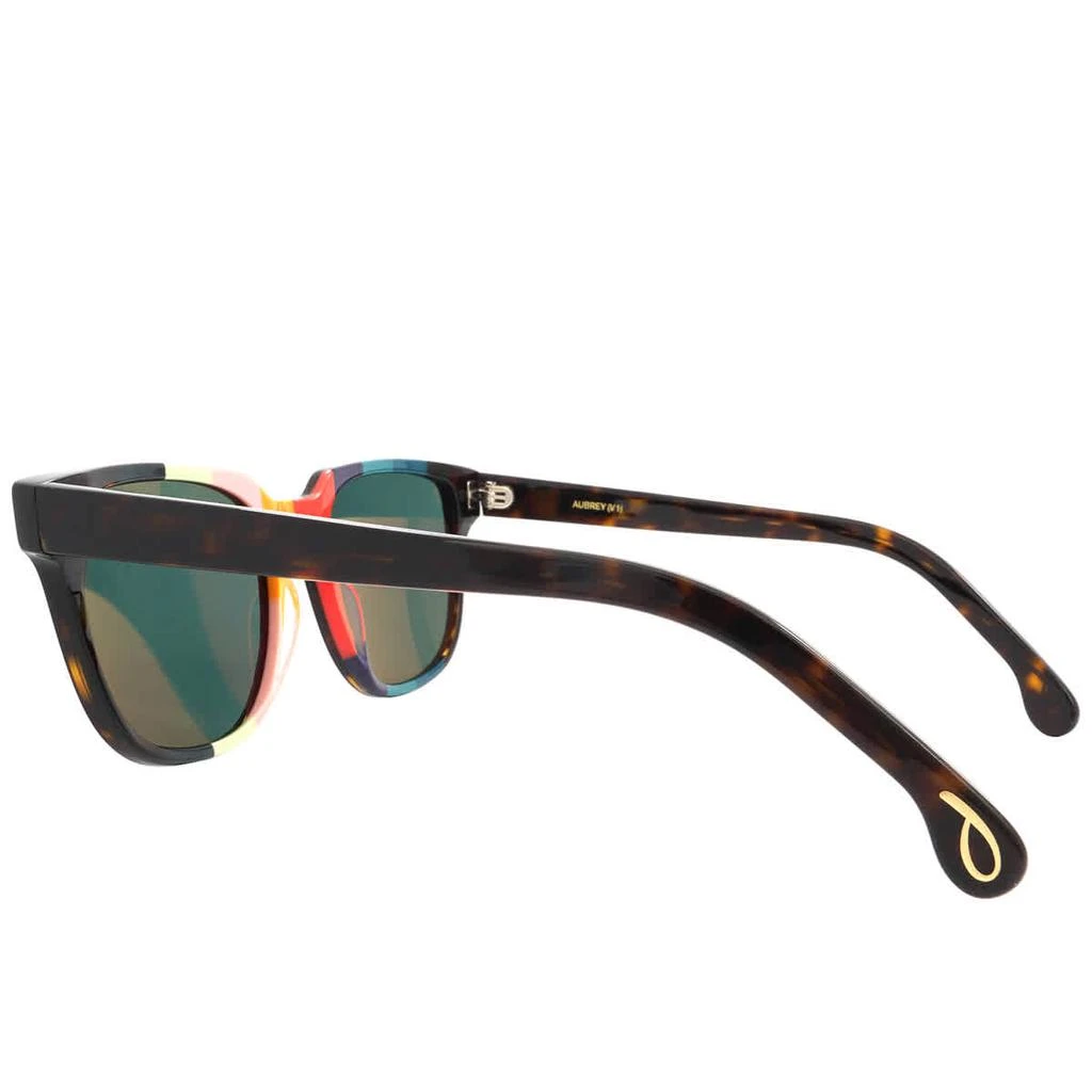 商品Paul Smith|Aubrey Green Square Unisex Sunglasses PSSN010V1S 006 5420,价格¥564,第3张图片详细描述