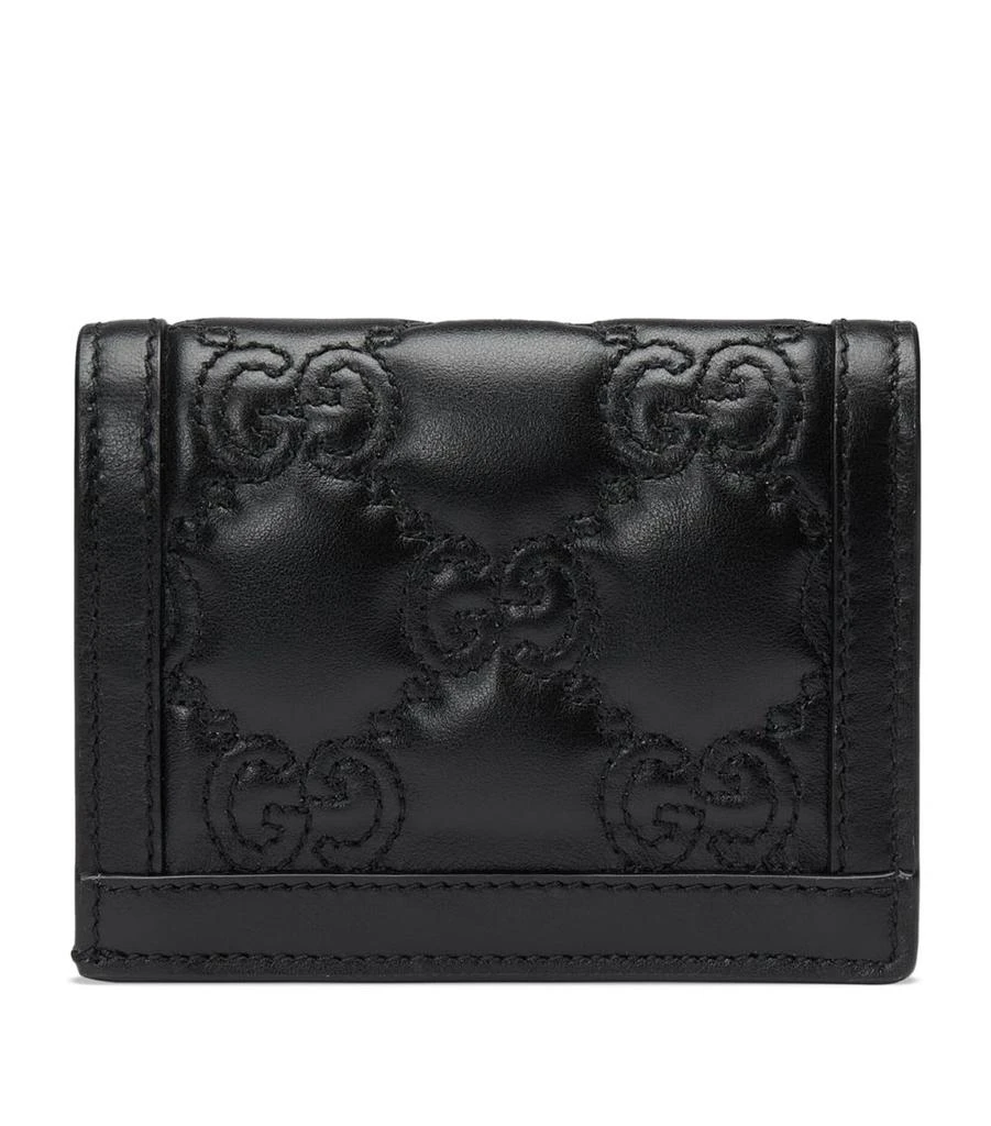 商品Gucci|Matelassé Leather GG Bifold Wallet,价格¥4762,第5张图片详细描述