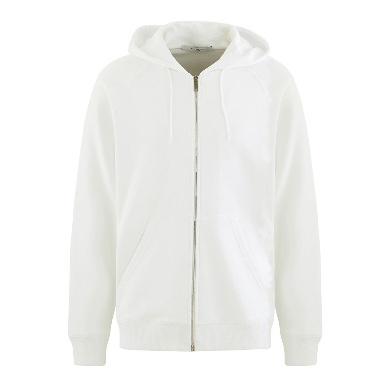 商品[国内直发] Givenchy|Givenchy 纪梵希 男士白色拉链外套 BMJ03K30AF-100,价格¥6260,第1张图片