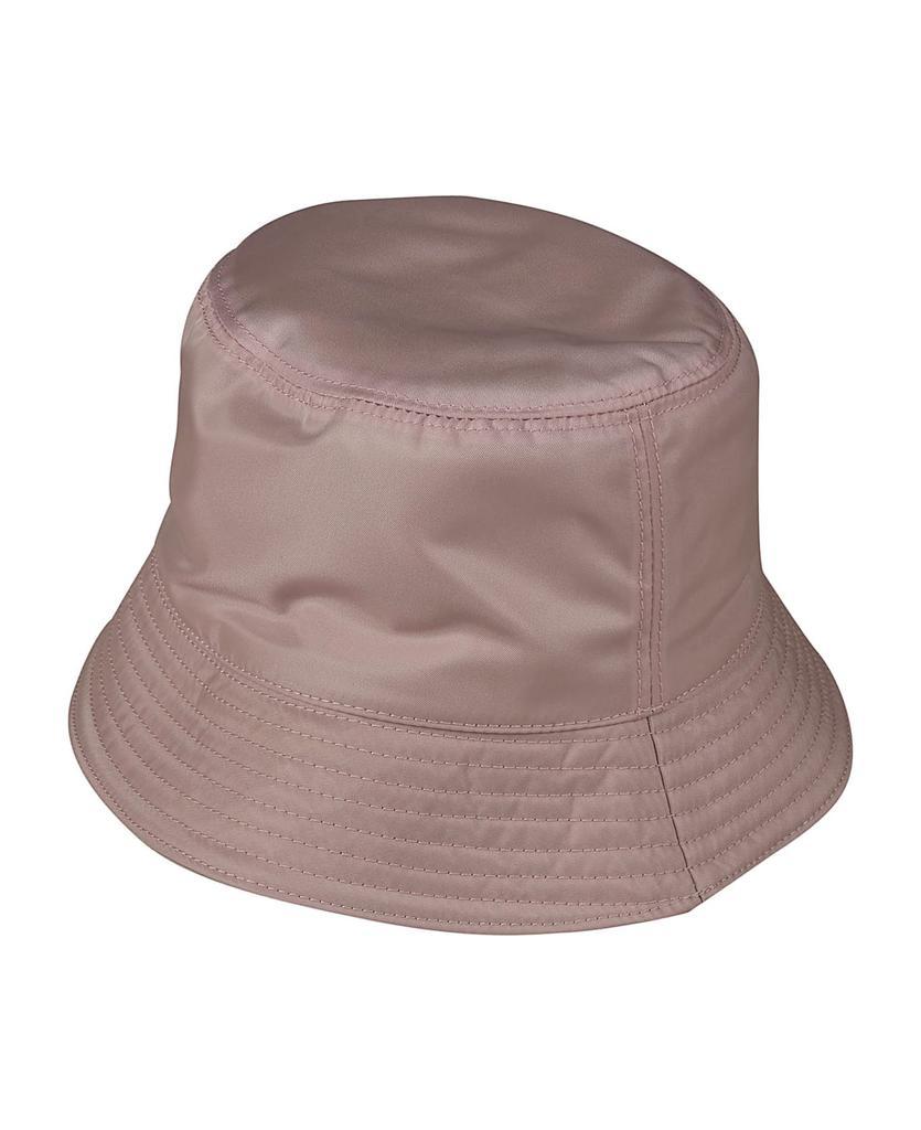 商品Prada|Triangle Logo Plaque Detail Bucket Hat,价格¥3726,第4张图片详细描述