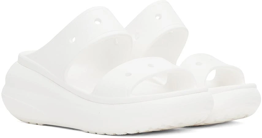 商品Crocs|White Crush Sandals,价格¥176,第4张图片详细描述