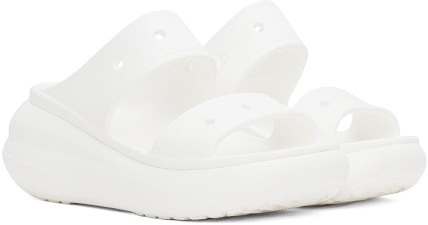 商品Crocs|White Crush Sandal,价格¥393,第6张图片详细描述