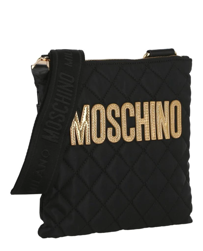 商品Moschino|Quilted Nylon Logo Crossbody Bag,价格¥2633,第2张图片详细描述