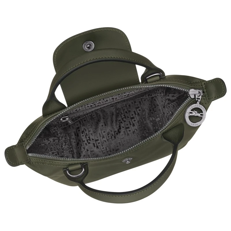 珑骧 女士LE PLIAGE CUIR系列迷你短柄皮质手提包饺子包L1500 987（香港仓发货） 商品