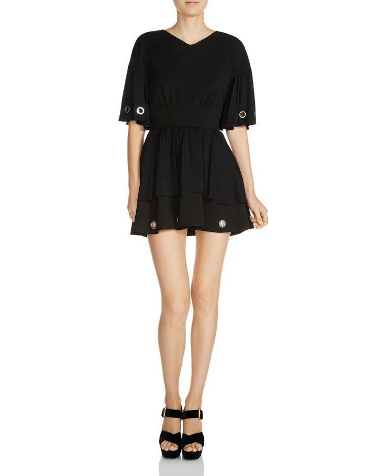 商品Maje|Rotery Grommet Trim Dress,价格¥2532,第1张图片