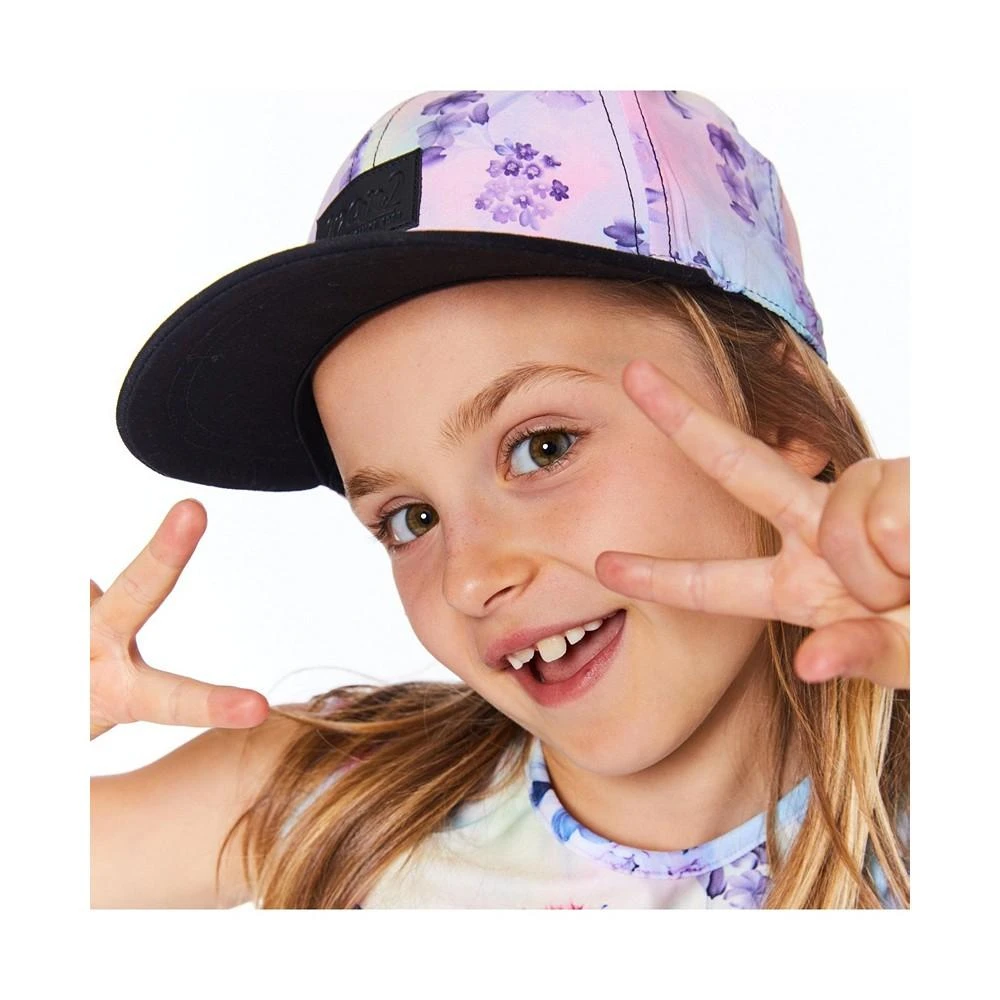 商品Deux par Deux|Girl Printed Cap Black & Multicolor Flowers - Toddler|Child,价格¥108,第3张图片详细描述