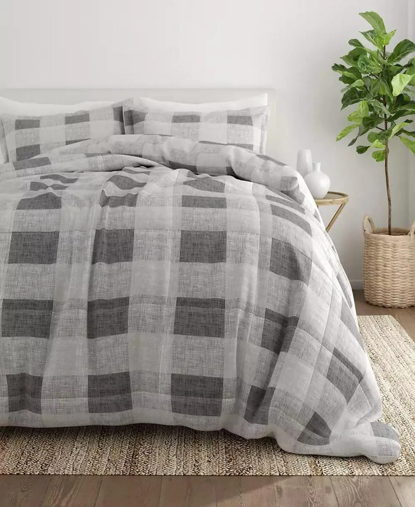 商品IENJOY HOME|Ultra Soft Gingham 2-Pc. Comforter Set,价格¥927,第1张图片