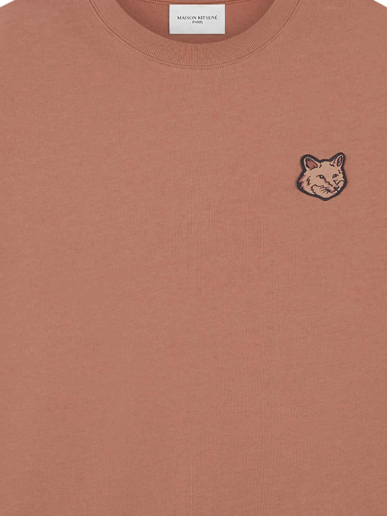 商品【商品预售7天】 Maison Kitsune|Maison Kitsune 男士T恤 LM00107KJ01190112 棕色,价格¥1083,第4�张图片详细描述