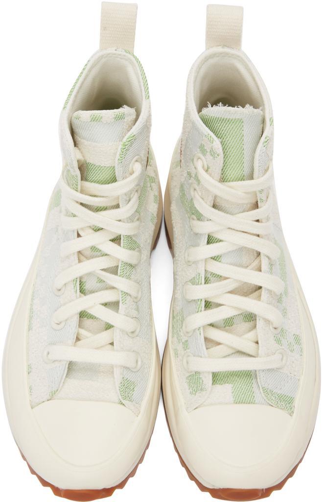 商品Converse|Green & Blue Run Star Hike Sneakers,价格¥874,第7张图片详细描述