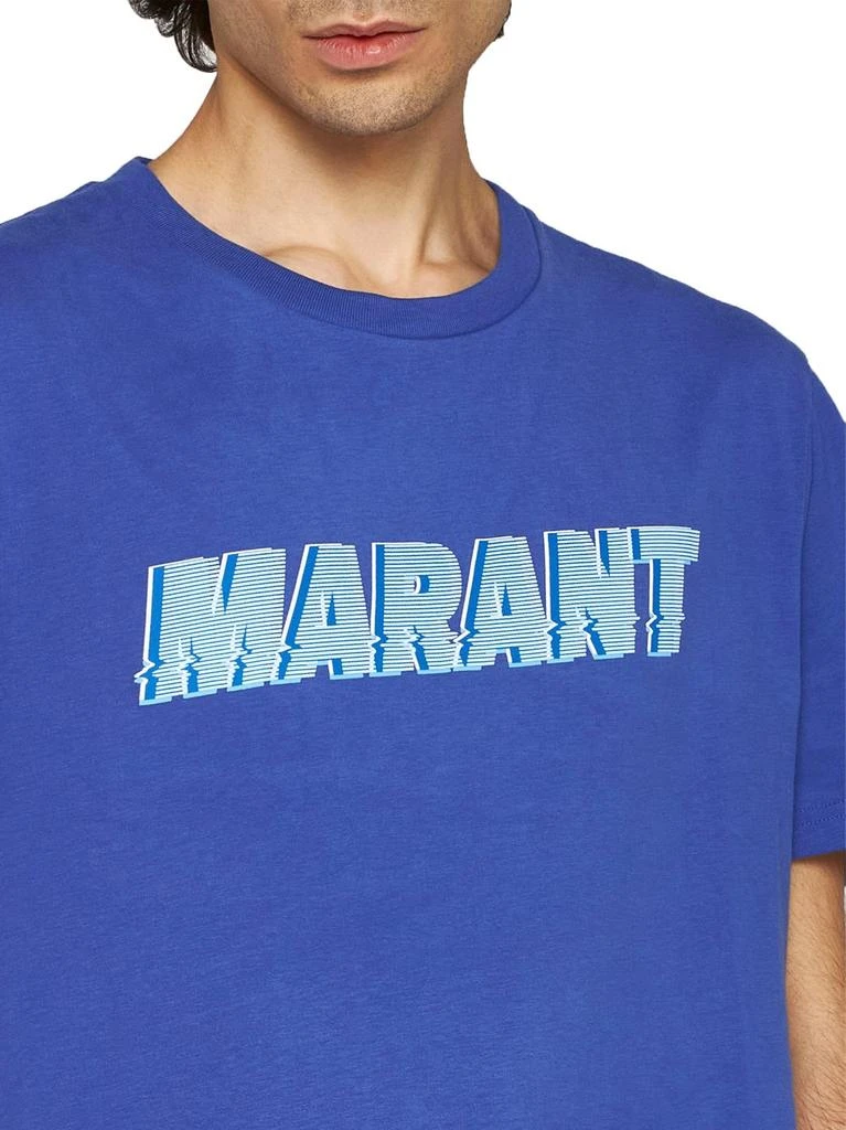 商品Isabel Marant|Isabel Marant Logo Printed Crewneck T-Shirt,价格¥605,第5张图片详细描述