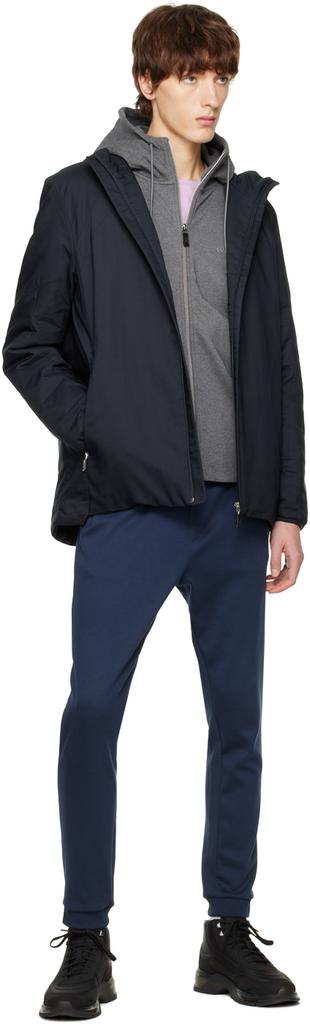 Navy Hooded Jacket商品第4张图片规格展示