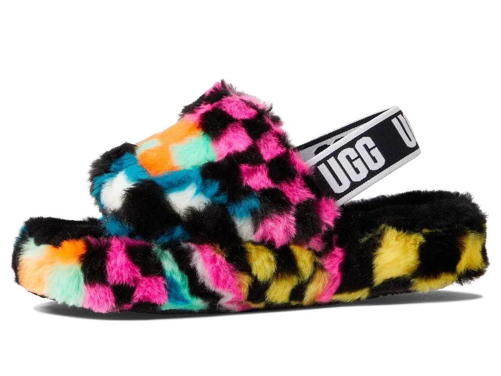 商品UGG|Fluff Yeah Slide Checks (Little Kid/Big Kid),价格¥430,第4张图片详细描述