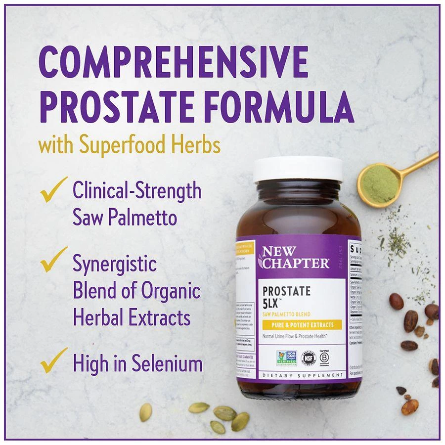 Prostate 5LX: Saw Palmetto Blend, Vegetarian Capsules 商品