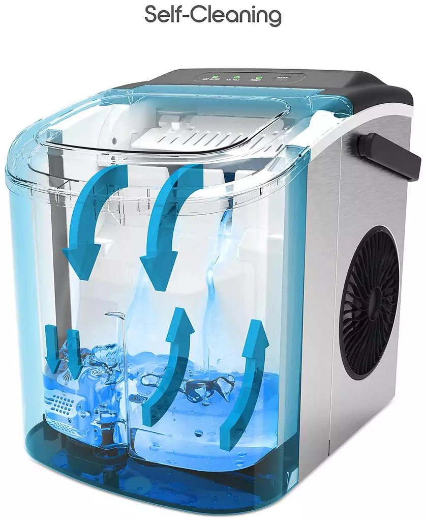 商品Tzumi|ionchill QuickCube Bullet Portable Countertop Ice Maker,价格¥1541,第4张图片详细描述