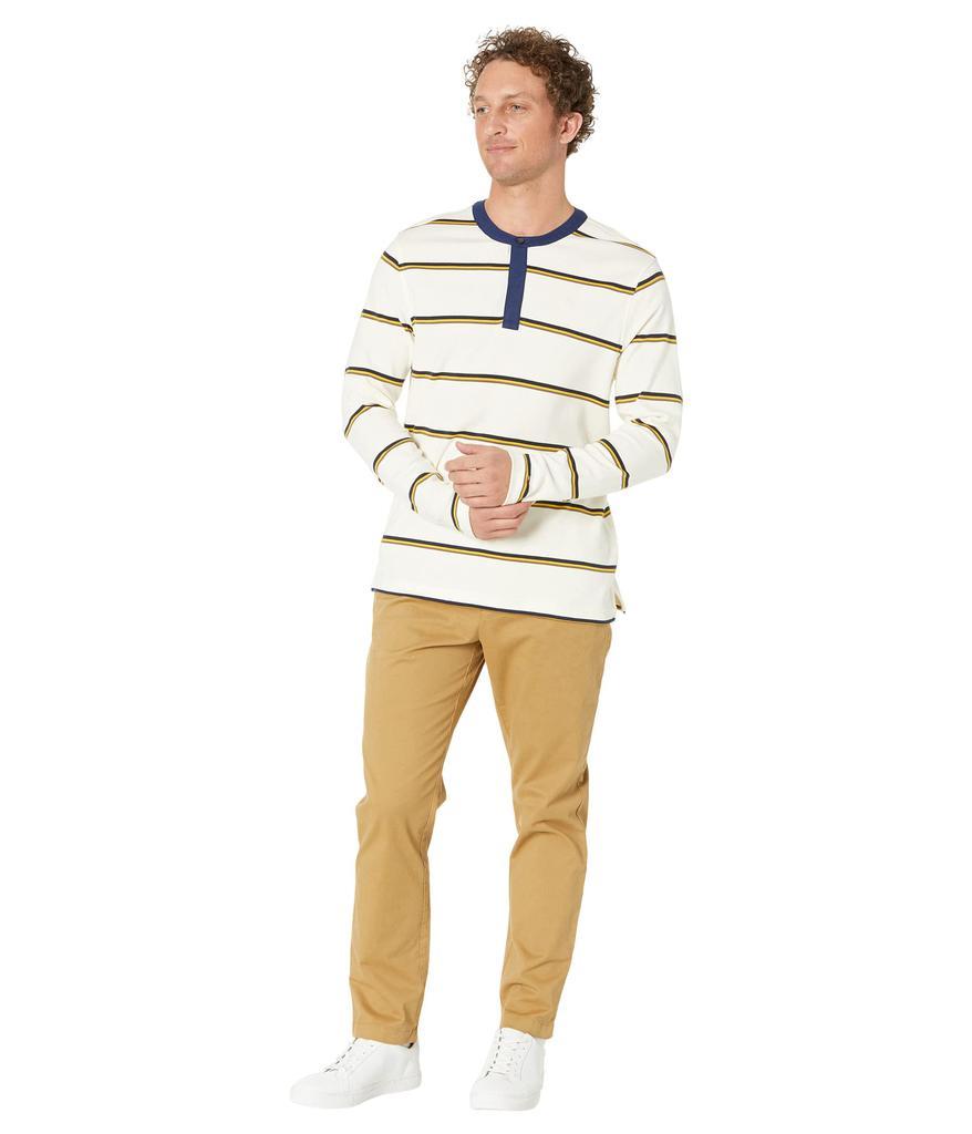 商品Tommy Hilfiger|Long Sleeve Henley Shirt in Custom Fit,价格¥252,第6张图片详细描述