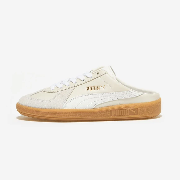 商品Puma|【Brilliant|包邮包税】彪马 Puma Army Trainer Mule  运动鞋 无带 半拖 Whisper White-Whisper White-Gum PKI38782402,价格¥501,第1张图片