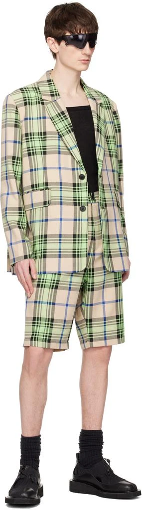 商品Henrik Vibskov|Beige & Green Note Blazer,价格¥2729,第4张图片详细描述