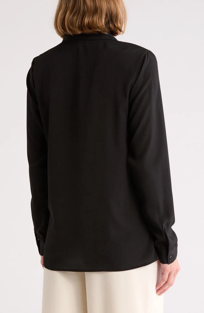 商品Tahari|Long Sleeve Button Front Shirt,价格¥147,第2张图片详细描述