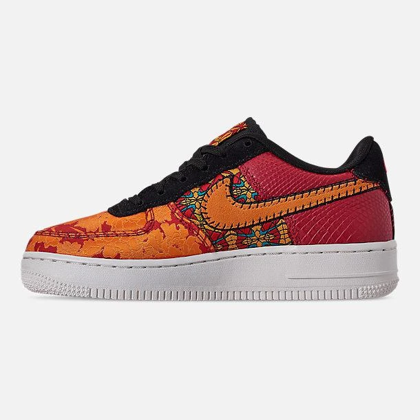 商品NIKE|Boys' Big Kids' Nike Air Force 1 Premium Casual Shoes,价格¥482,第4张图片详细��描述