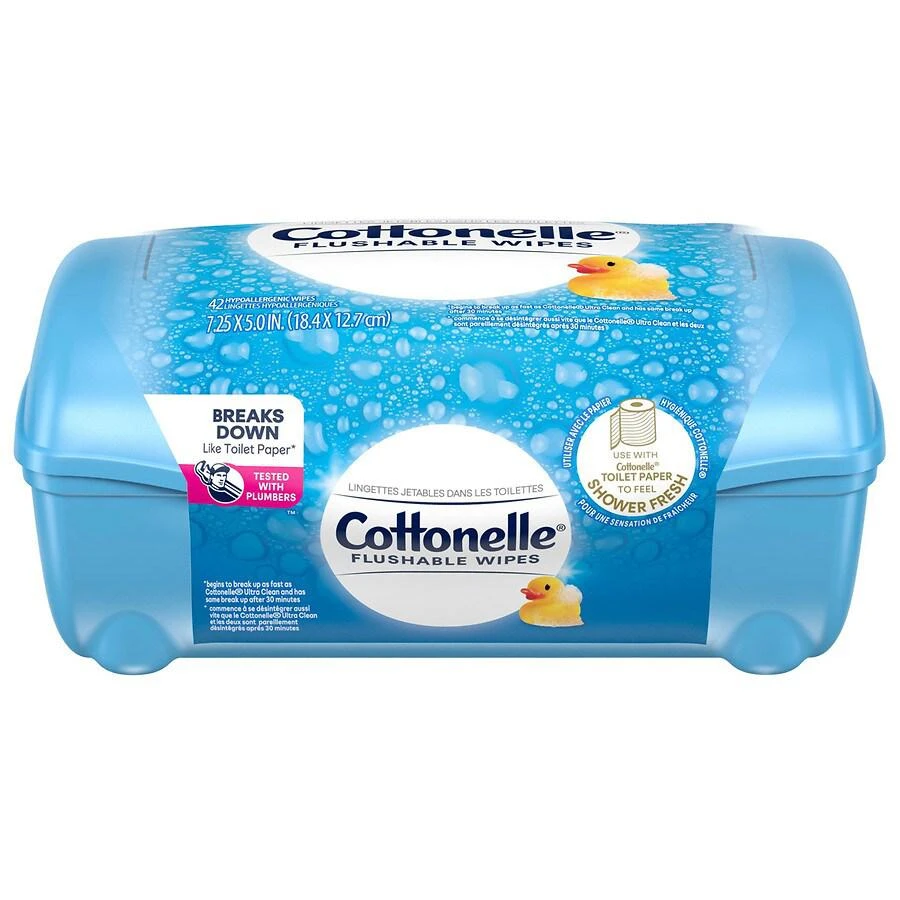 商品Cottonelle|Fresh Care Flushable Wet Wipes,价格¥34,第3张图片详细描述