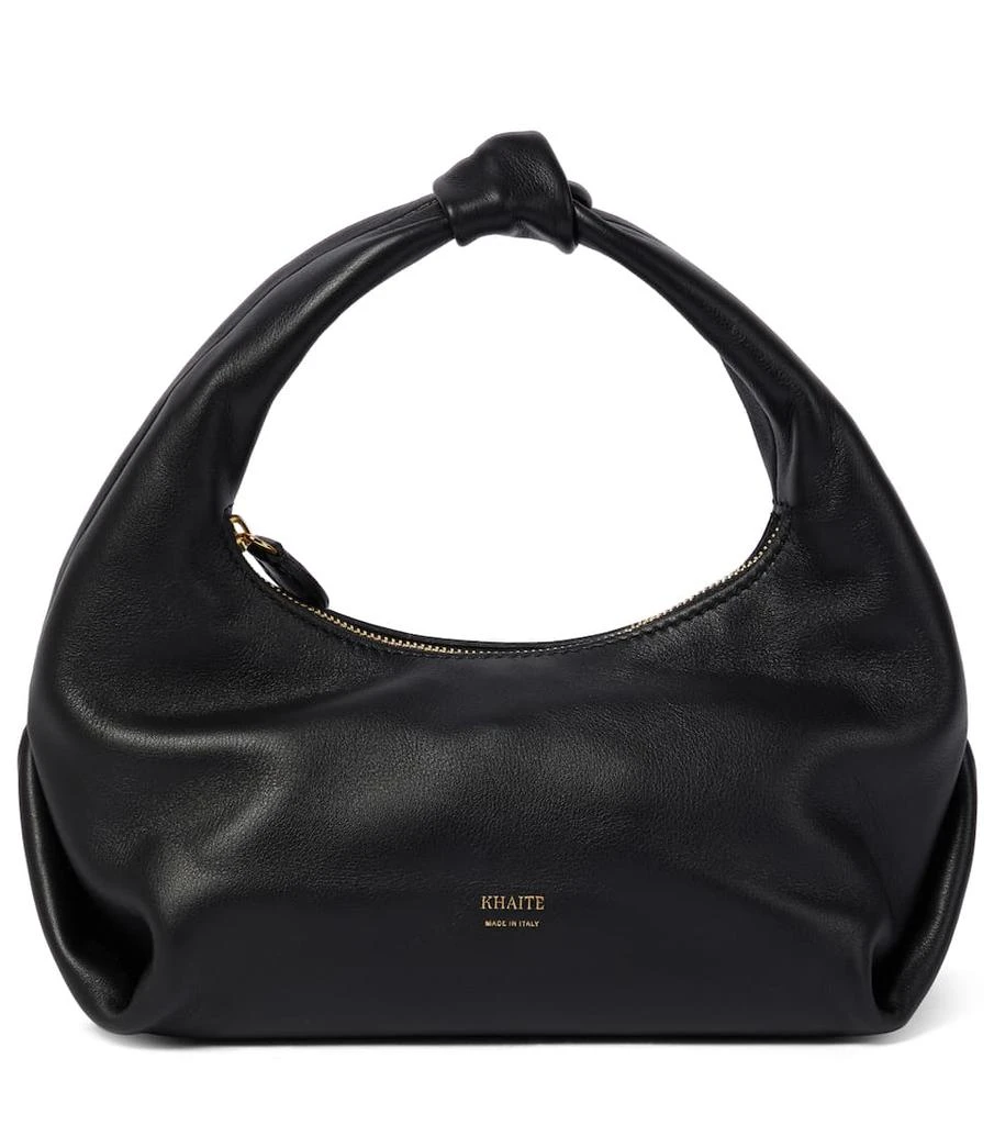 商品Khaite|Beatrice Small leather shoulder bag,价格¥9196,第1张图片