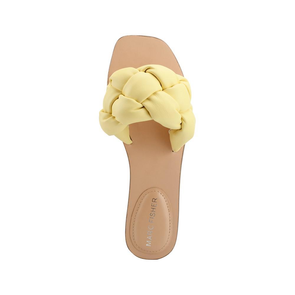 商品Marc Fisher|Women's Bolier Braided Slide Sandals,价格¥301,第6张图片详细描述