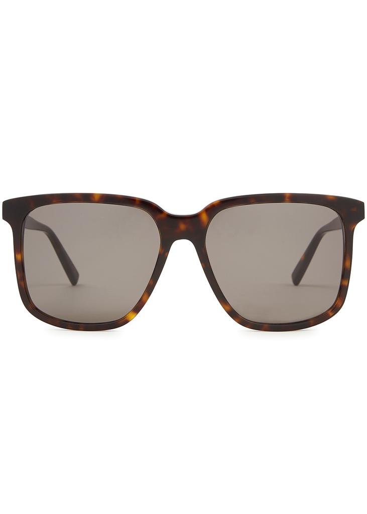SL480 tortoiseshell square-frame sunglasses商品第2张图片规格展示