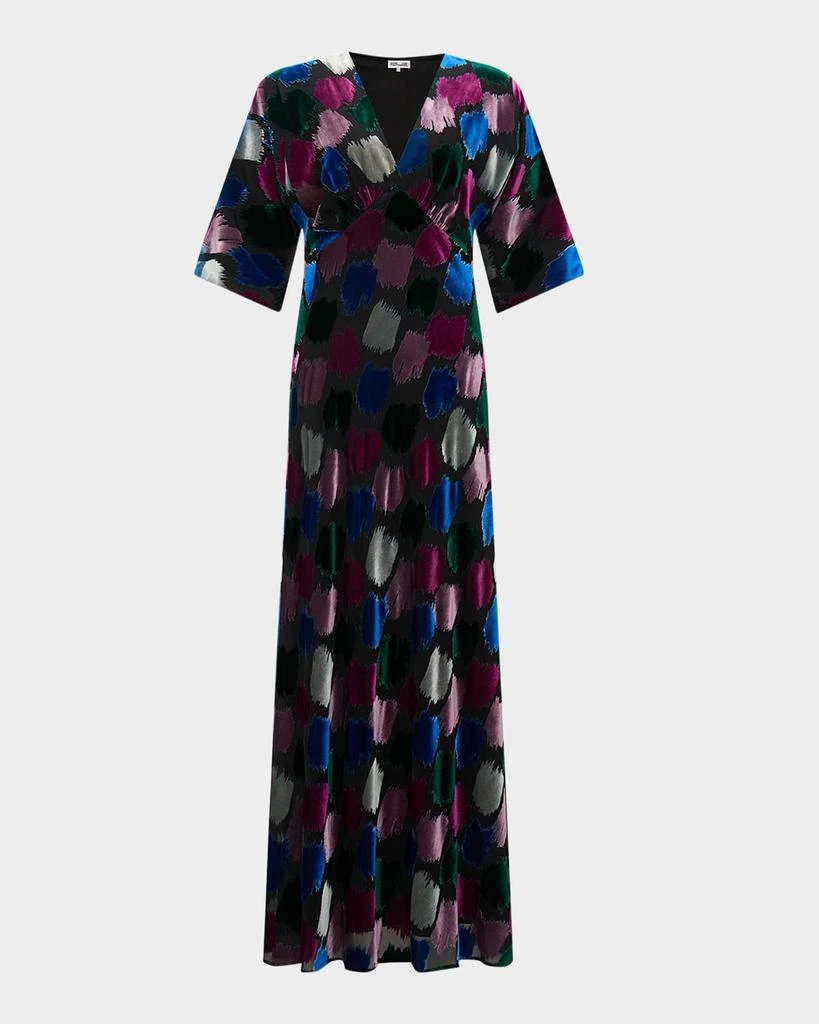 商品Diane von Furstenberg|Miri Velvet Empire Gown,价格¥4618,第1张图片