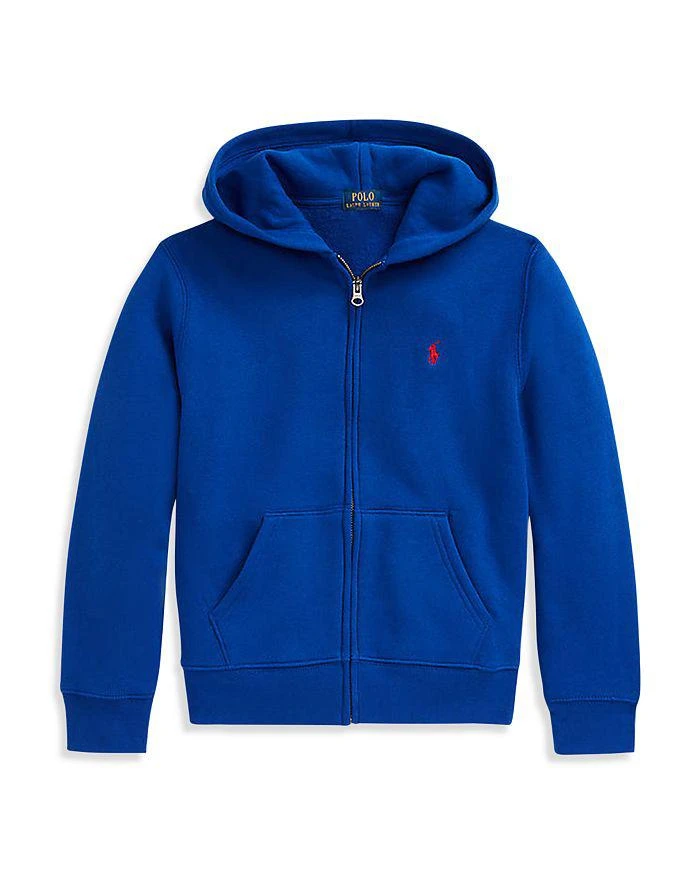 商品Ralph Lauren|Boys' Cotton Blend Fleece Hoodie - Little Kid,价格¥309,第1张图片