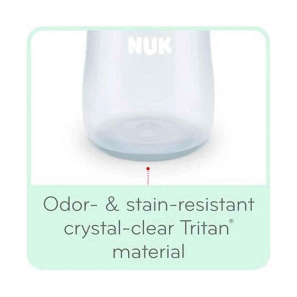 商品NUK|Large Learner Tritan Sippy Cup, 10 Ounce, Purple Stars,价格¥140,第3张图片详细描述