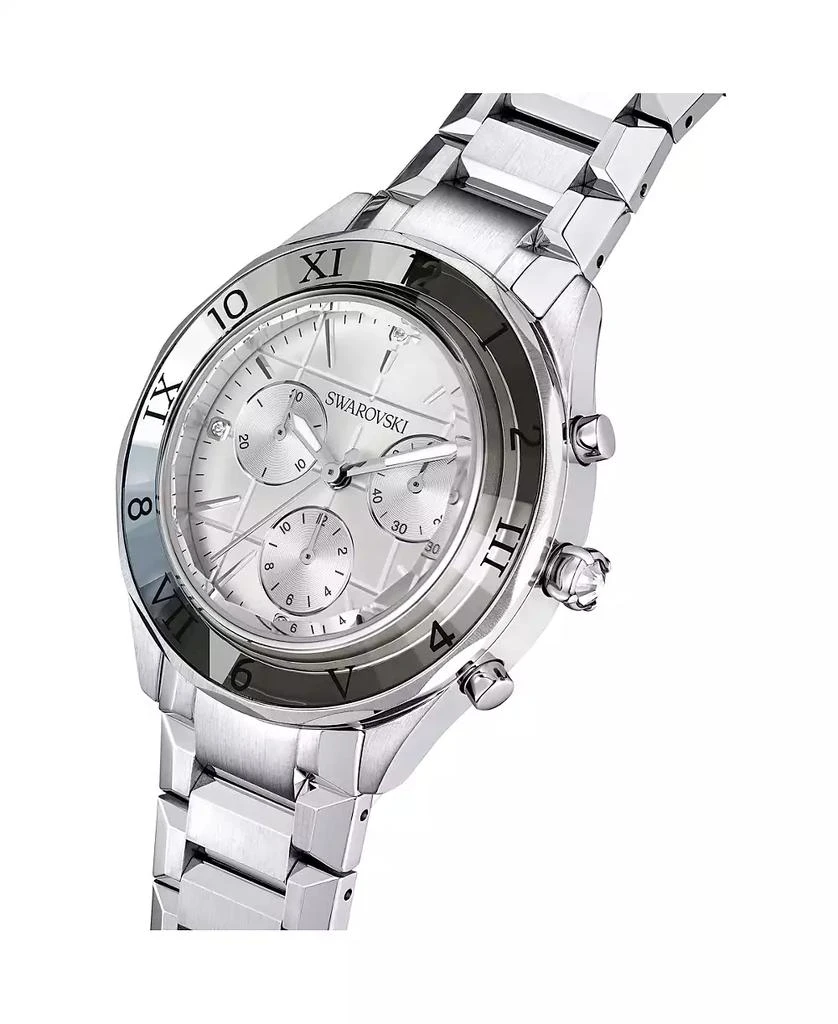 商品Swarovski|Women's Quartz Silver Tone Stainless Steel Watch, Swiss Made 39mm,价格¥3240,第4张图片详细描述