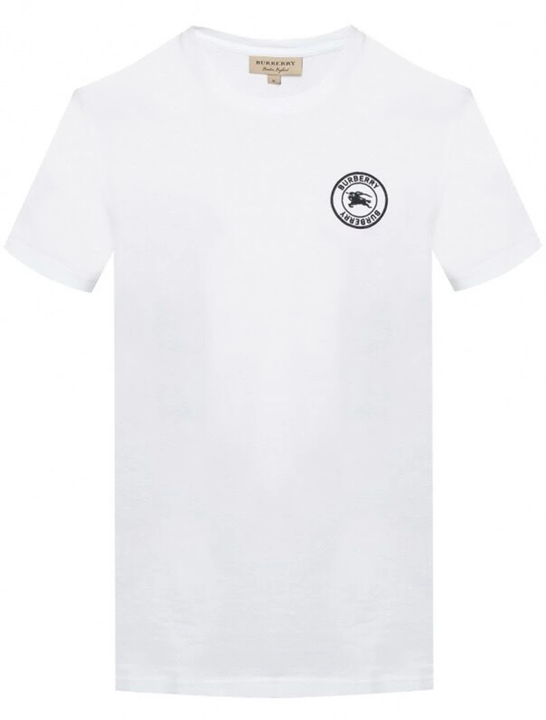 商品Burberry|BURBERRY 博柏利 刺绣徽标短袖T恤 8004056-WHITE,价格¥1798,第1张图片