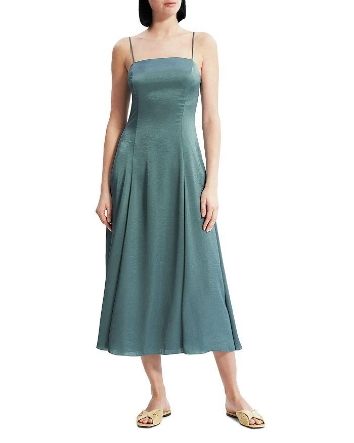 商品Theory|Cami Volume Midi Dress,价格¥1115,第1张图片