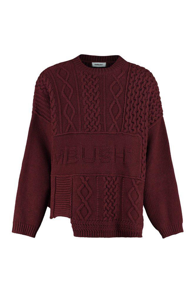 商品Ambush|Ambush Cable-Knitted Jumper,价格¥2263,第1张图片