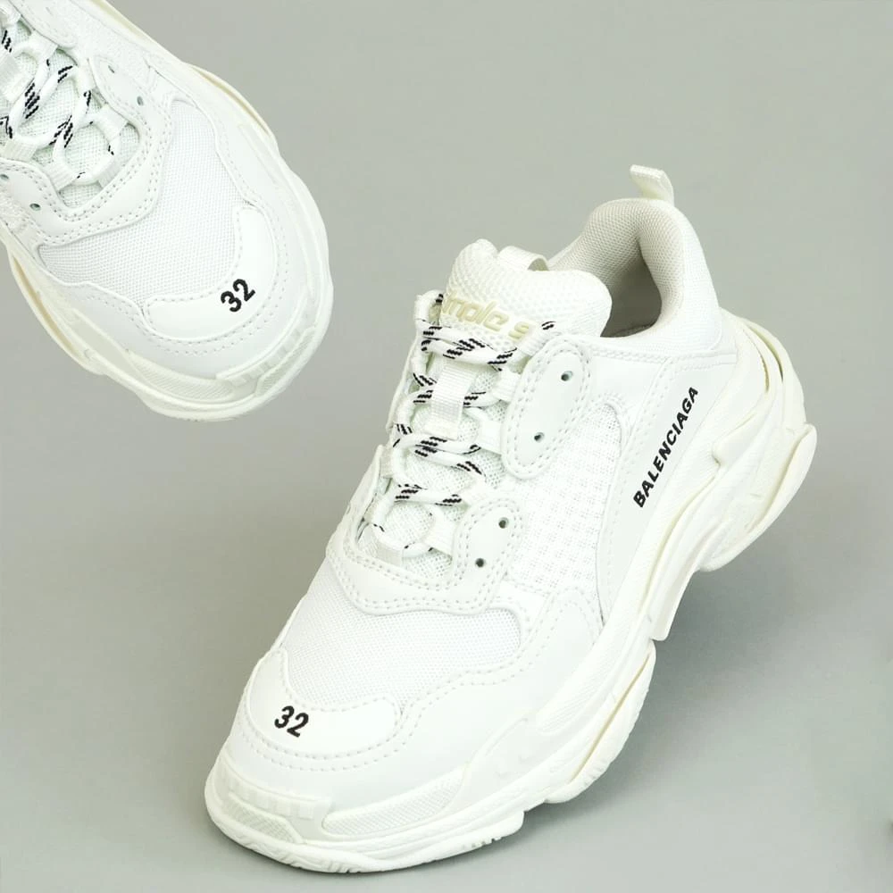 White Triple S Trainers 商品