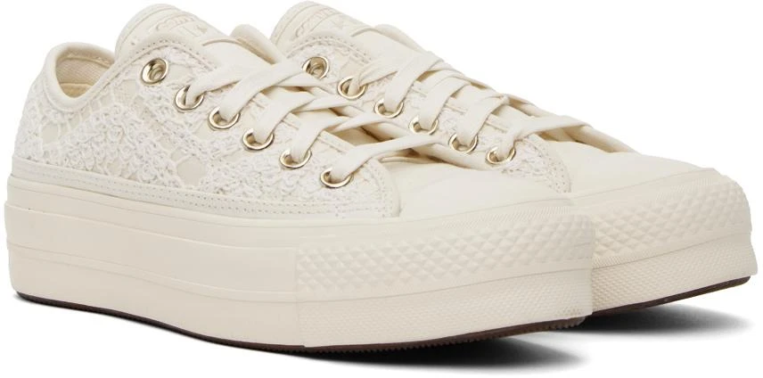 商品Converse|Off-White Chuck 70 All Star Lift Sneakers,价格¥325,第4张图片详细描述