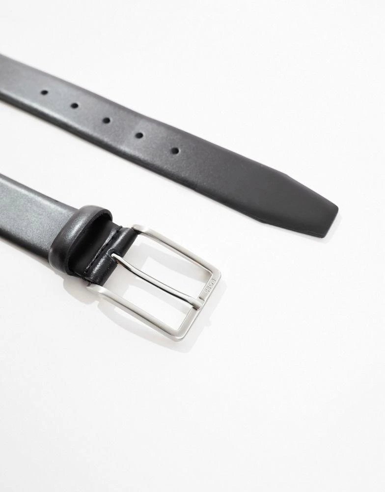 商品Hugo Boss|BOSS Erman leather belt in black,价格¥480,第3张图片详细描述