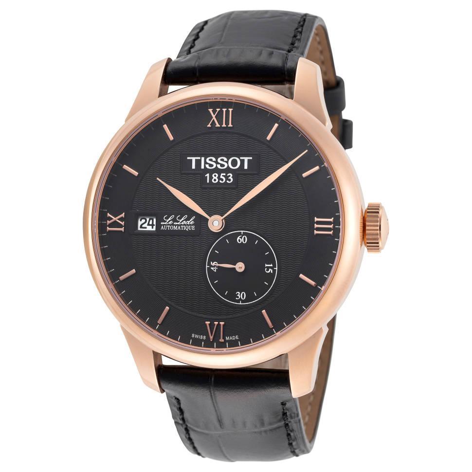 商品Tissot|天梭T-Classic系列 男士机械手表 皮革表带 39.3mm T006.42.83.605.800,价格¥2364,第1张图片